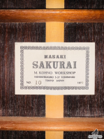 Masaki Sakurai No.10 Sản xuất 1979  Made in Japan