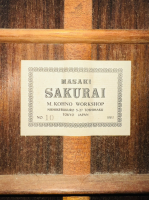 Masaki Sakurai No-10 All Solid ( sx1980 )