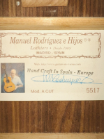 Đàn Guitar Manuel Rodríguez e Hijos Đàn Guitar Classic Tây Ban Nha Cao Cấp