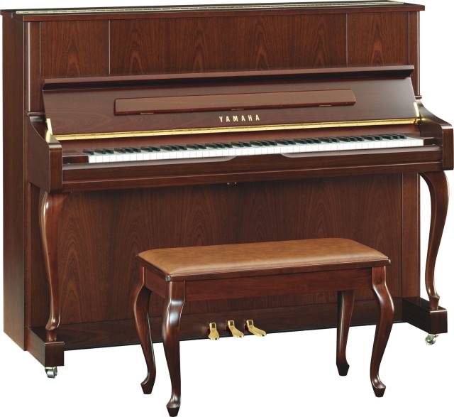 U1J được thiết kế dựa trên dòng đàn piano acoustic loại đứng U series của Yamaha